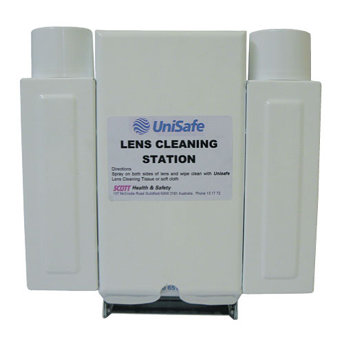 Unisafe® Lens Cleaning Stations and Replacement Products