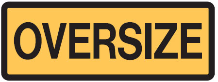 Oversize Signs For Trucks