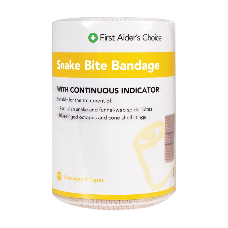 First Aider s Choice Snake Bite Indicator Bandage 10cm