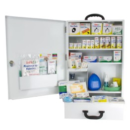 National Workplace Metal XLarge Wallmount First Aid Kit