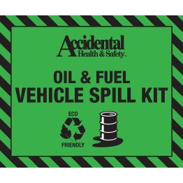 Accidental 20 ltr Oil & Fuel Eco-Friendly Spill Bag LABEL