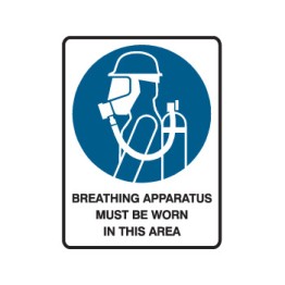 Breathing Apparatus Must Be Worn In This Area
