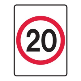 Speed Limit Sign 20km/h