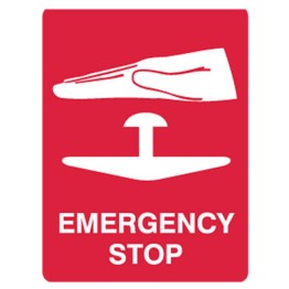 Emergency Information Sign
