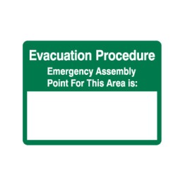 Evacuation Procedure Emergency Assembly Point For This Area Is: