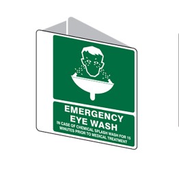 3D Sign Emergency Eyewash
