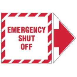 Add-An Arrow Lockout Labels - Emergency Shut Off