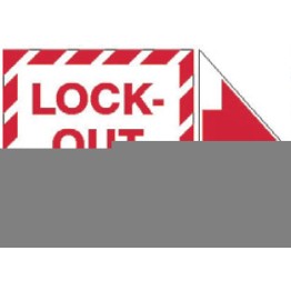 Add-An Arrow Lockout Labels - Lock-Out Here