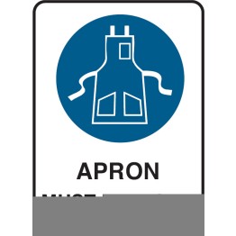 Apron Must Be Worn