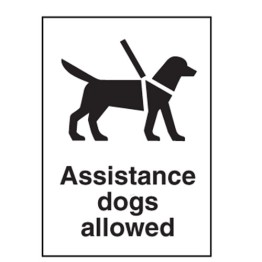 Assistance Dogs Allowed