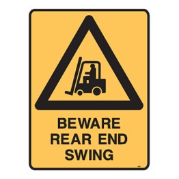 Beware Rear End Swing W/Picto