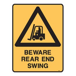 Beware Rear End Swing W/Picto