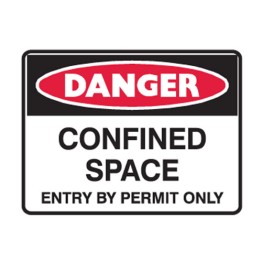 Confined Space Entry By Permit Only