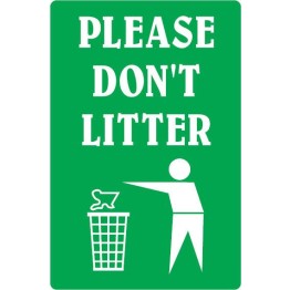 Don't Litter