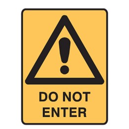 Do Not Enter