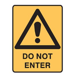 Do Not Enter