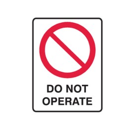 Do Not Operate