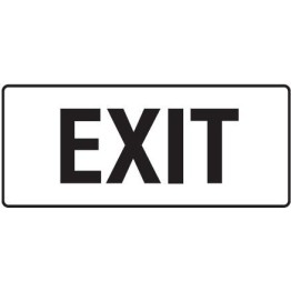 Door Sign - Exit