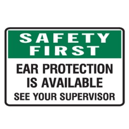 Ear Protection Is Available