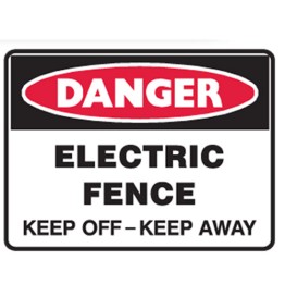 Electric Fence Keep Off-Keep Away