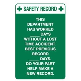 Emergency Custom Information Sign