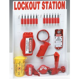 Enclosed Valve Lockout Station