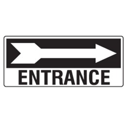 Entrance W/Right Arrow