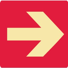 Exit And Evacuation Signs - Arrow Symbol