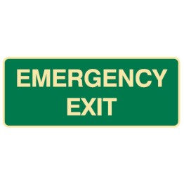 Exit & Evacuation Signs - Emergency Exit