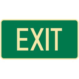 Exit & Evacuation Signs - Exit