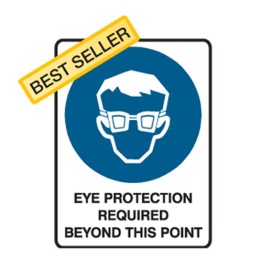 Eye Protection Required Beyond This Point