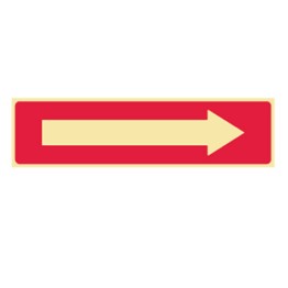 Fire Equipment Signs - Arrow