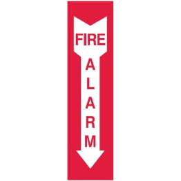 Fire Pointer Equipment Signs - Fire Alarm Arrow Down