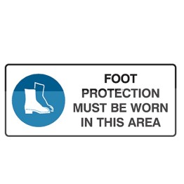 Foot Protection Must Be Worn In This Area