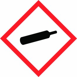 GHS Gas Cylinder Pictogram