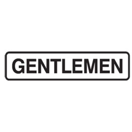 Gentlemen