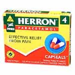 Herron Capseal Paracetamol Pk4