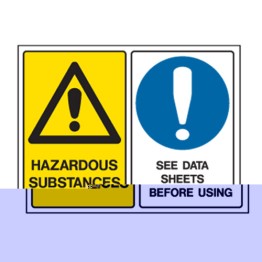 High Noise Area / Hearing Protection Must Be Worn - Multimessage Signs