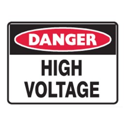 High Voltage - Ultra Tuff Signs