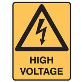 High Voltage - Ultra Tuff Warning Signs