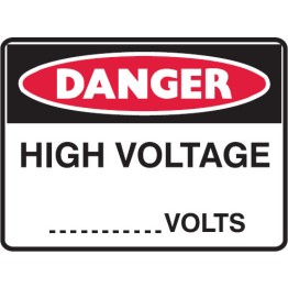 High Voltage ... Volts