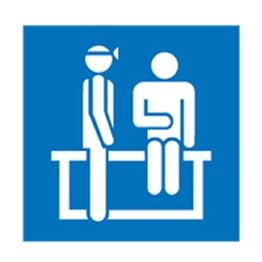 Hospital / Nursing Home Signs - Outpatients Symbol