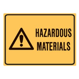 Hazardous Materials Labels 90x125 SAV Pk5