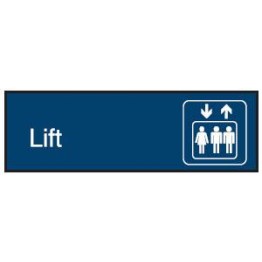 Lift - Graphic Architectural Sign