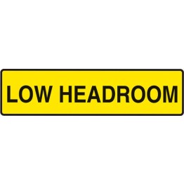 Low Headroom - Labels