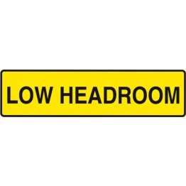 Low Headroom - Labels