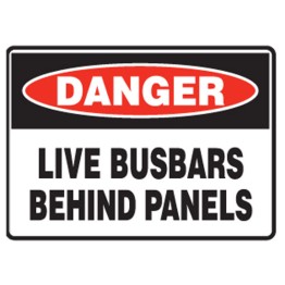 Live Busbars Behind Panels