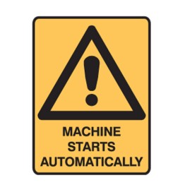 Machine Starts Automatically