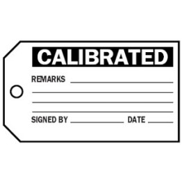 Material Control Tags - Calibrated 76 x 146mm Pk25