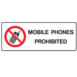 Mobile Phones Prohibited